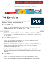 7.6. Ejercicios