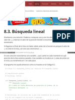 8.3. Búsqueda Lineal