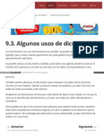 9.3. Algunos Usos de Diccionarios