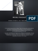 Datos de Michel Foucault en Ingles