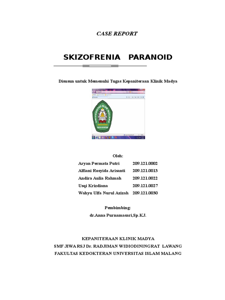 Makalah Case Report | PDF