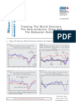 Tracking The World Economy, The Semiconductor Cycle and The Malaysian Economy (P) - 16/7/2010