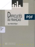 Hachette - Difficultes Du Francais PDF