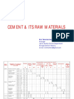 Cement Raw Materials