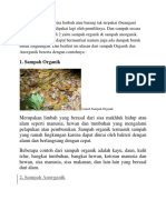 Materi Sosialisasi Tentang Sampah Organik Dan Anorganik