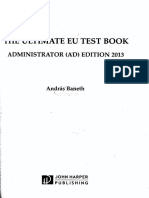 The Ultimate Eu Test Book: Administrator (Ad) Edition 2013