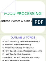 Food Engineering Operations Lecture 1