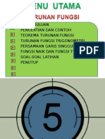 Turunan Fungsi Lengkap