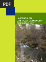 Folleto Orden de Vedas Pesca Castilla La Mancha 2017