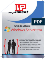 Ghid de Utilizare Windows Server 2008