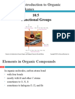 10.5 Functional Groups: Chapter 10 Introduction To Organic Chemistry: Alkanes