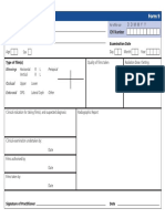 Radiographic Form 9 PDF