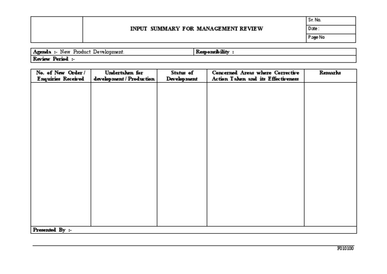 New Product Development Review Summary | PDF | Finance & Money ...