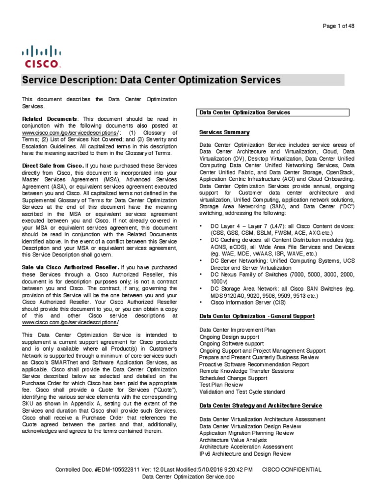 Optimizing Data Center Workflows with Cisco | PDF | Data Center | Cloud ...