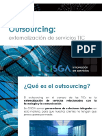 Outsourcing: Externalización de Servicios TIC