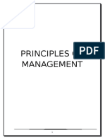 principle of management