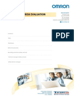 Safety Service - Risk Evaluation - Example PALETTIZER