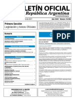 Boletín Oficial de La República Argentina, Número 33.599. 05 de Abril de 2017