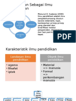 Landpend Pendidikan Sebagai Seni Dan Ilmu