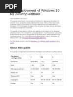 OEM Deployment of Windows 10 For Desktop Editions