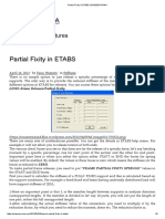 Partial Fixity in Etabs - Waseem Rana