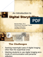 An Introduction To: Digital Storytelling