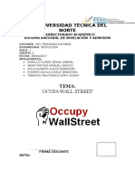 Informe Ocupa Wall Street