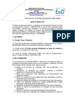 Edital 07 DEAD 2017 Tutores Distância Cadastro Reserva Adm Pública Final