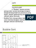 Metode Sorting Pemrograman Terstruktur