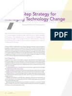 A Seven-Step Strategy For Managing Technology Change