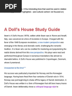 A DollsHouse Afewlitgennotes