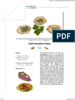 Süß Kartoffel Chips Rezept PDF
