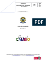 Plan de Desarrollo Municipal 2016 2019