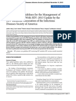 Primary Care Guidelines for the Management of Persons Infected With HIV