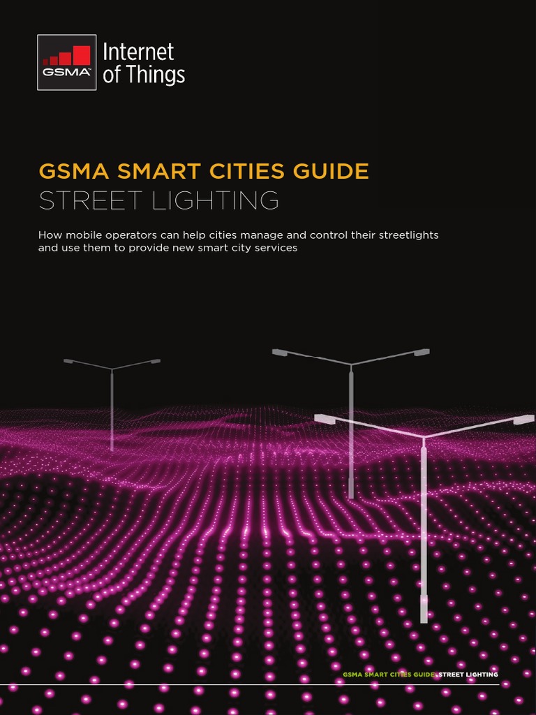 IoT Street Lighting for Smart Cities | PDF | Street Light | Internet Of ...