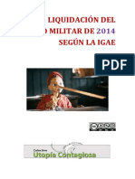 Liquidación Del Gasto Militar de 2014