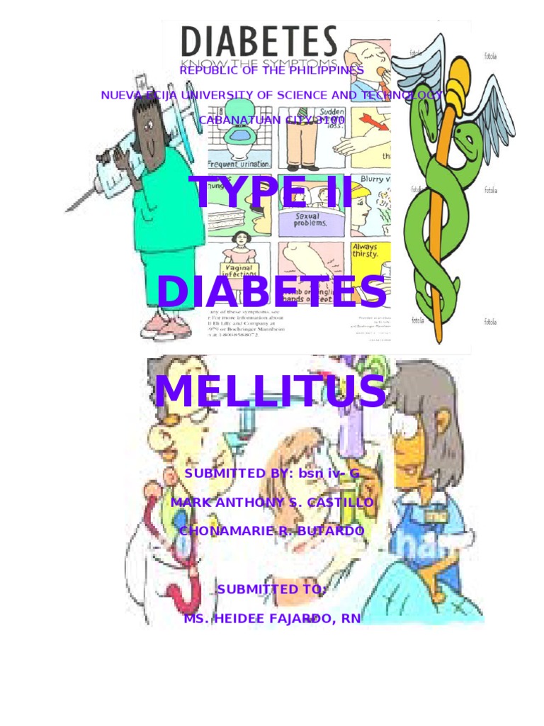 Case Study About Type II Diabetes Mellitus | PDF | Diabetes | Human