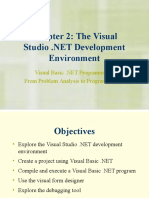 Chapter 2: The Visual Environment: From Problem Analysis To Program Design