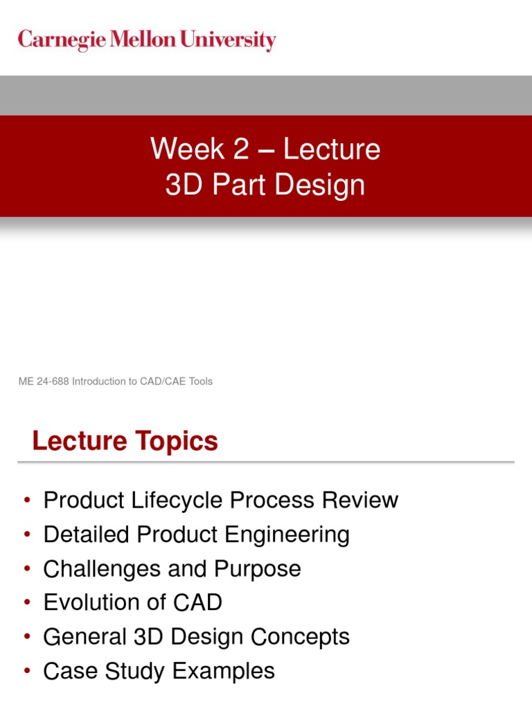 3D Design Responsibilities in Robotics | PDF | Product Lifecycle ...