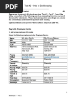 Test 2 - Practical