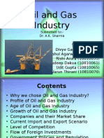 Oil and Gas Industry Report