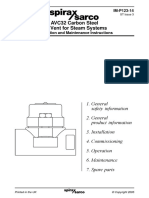 AVC32 Carbon Steel Air Vent For Steam Systems-Installation Maintenance Manual