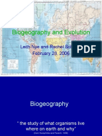 Bio Geography Evolution