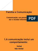 Família e Comunicação