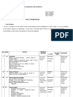 Unit Plan Nursing Research