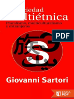 La Sociedad Multietnica - Giovanni Sartori