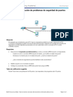 2.3.4.9 Packet Tracer - Troubleshooting Switch Port Security Instructions PDF