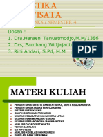 Statistika I (Pertemuan 1)