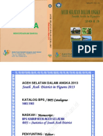 Aceh Selatan Dalam Angka 2013 PDF