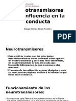 Neurotransmisores y Su Influencia en La Conducta